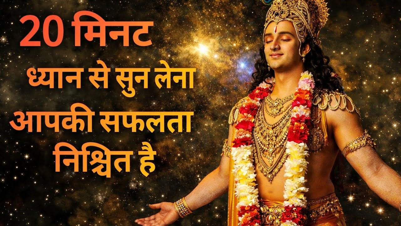 श्री कृष्ण का यह संदेश सुनो सफलता जरूर मिलेगी| shree Krishna motivation speech @bhagwat_geeta_katha
