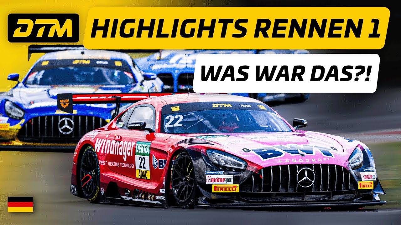 Was f&uuml;r ein Start! 🤯 | Highlights Rennen 1 Lausitzring | DTM 2025