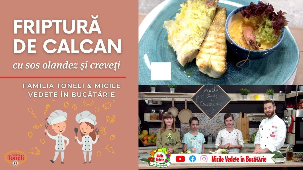 Rețetă de sărbătoare: Friptură de calcan cu sos olandez | Familia Toneli &Micile Vedete în Bucătărie