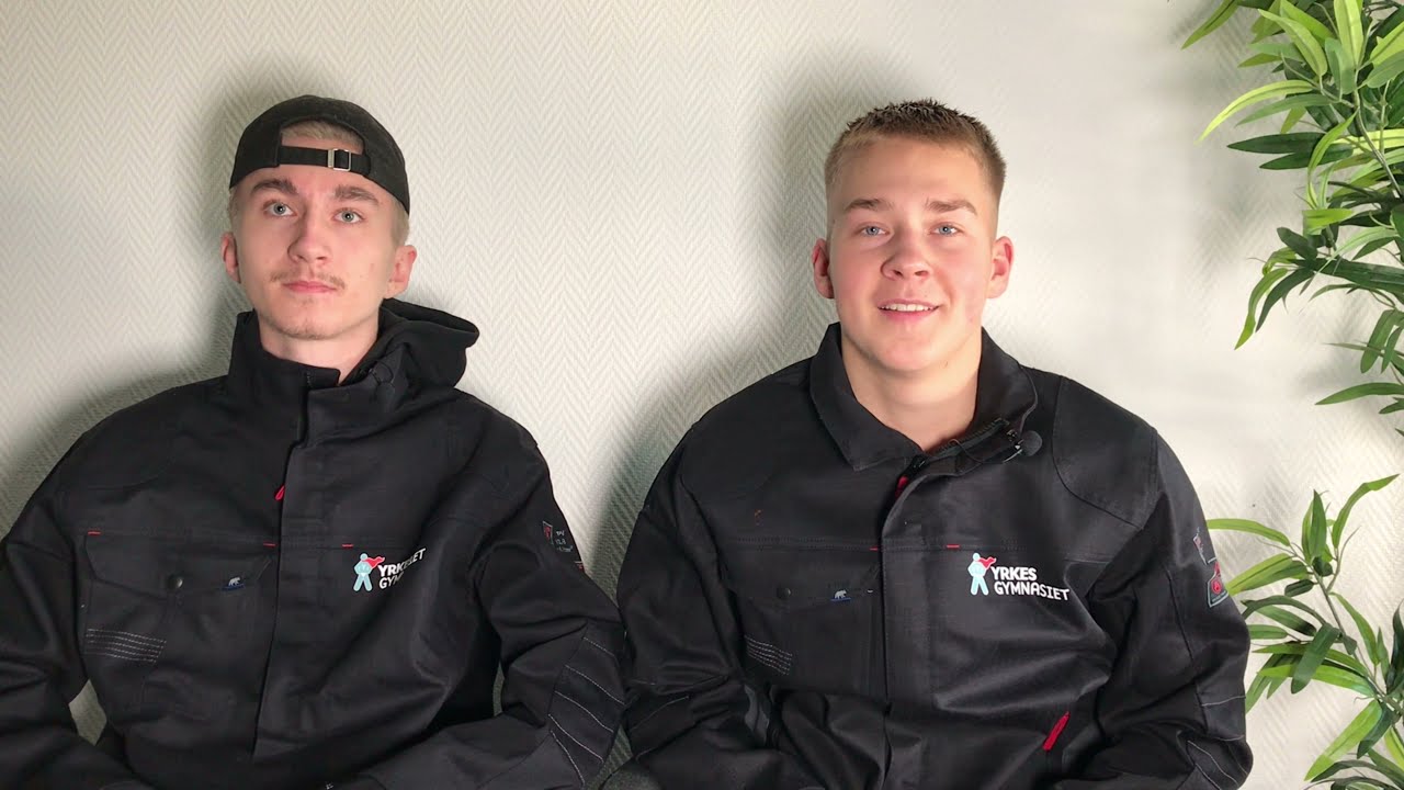 Möt Sebastian och Johannes som läser Industriprogrammet på Yrkesgymnasiet Gävle