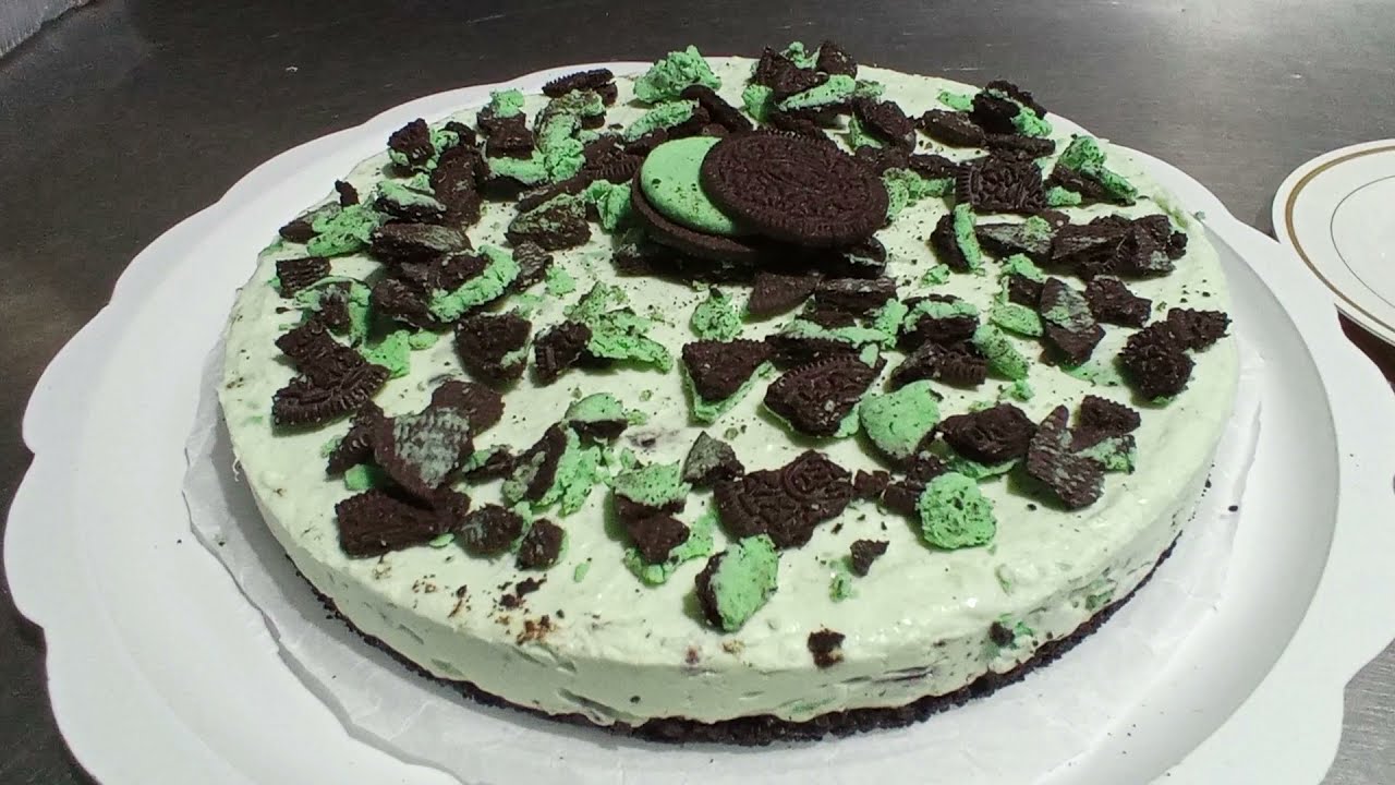 Pay Frío de GALLETA OREO DE MENTA