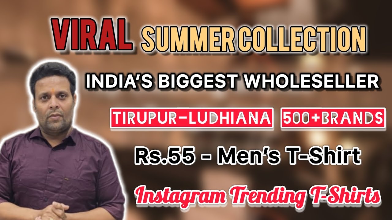 Men&rsquo;s टी-शर्ट सिर्फ़ Rs.55_KANPUR KING_ Manufacturer of Mens T-Shirts #sanjeevcollection #wholesale