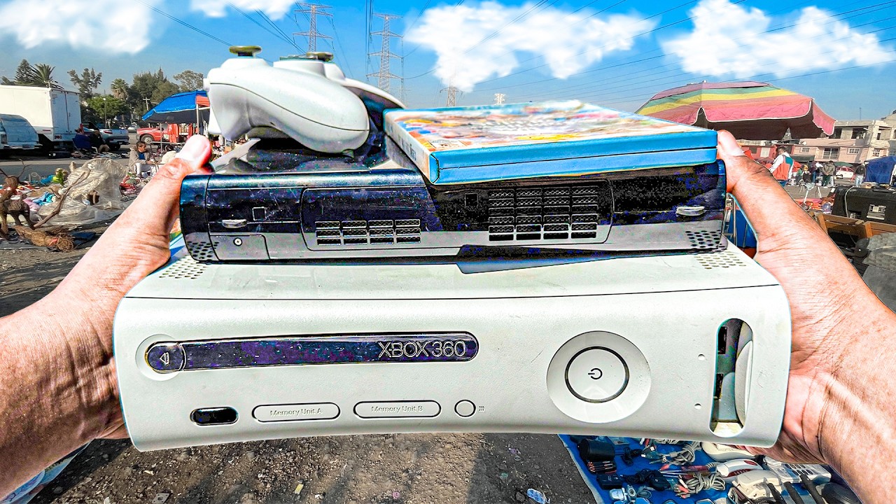 Compré TODO ESTO por MIL PESOS en el tianguis🤯 FT @MABIS @Dr. Rulo Retro Gamer 🎮
