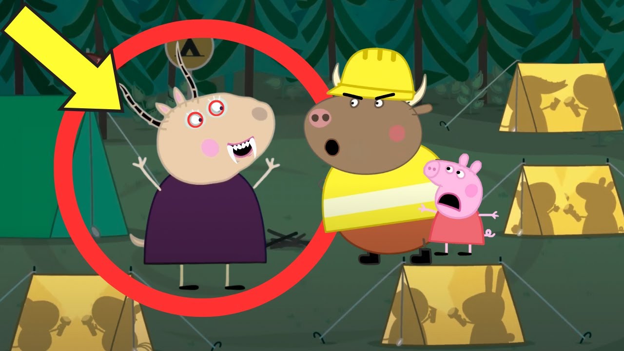 Does MR BULL KNOW Madame Gazelle IS A VAMPIRE? Peppa Pig Theory