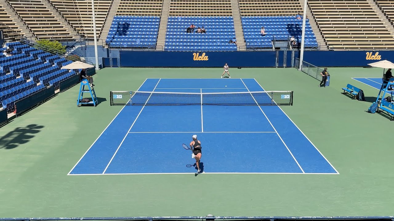 Anne-Christine Lutkemeyer (UCLA) vs Julia Fliegner (Michigan) College Tennis Full Match