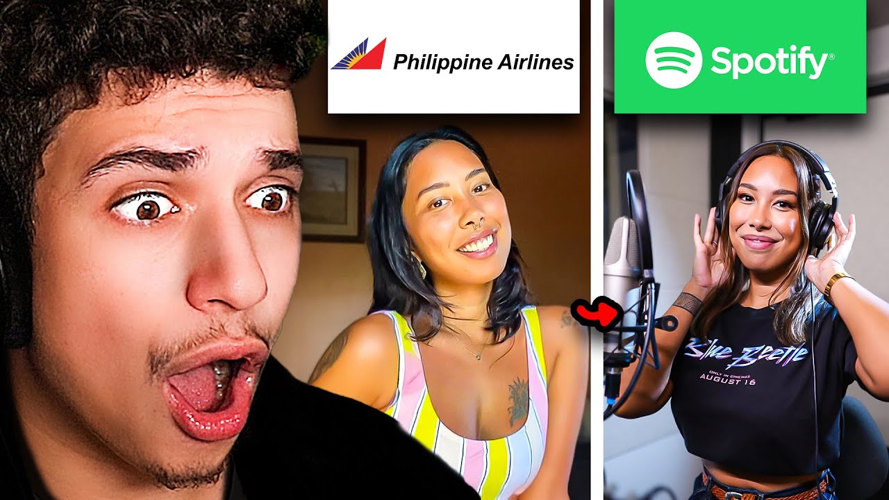 Филиппинка, озвучивавшая PHILIPPINE AIRLINE, Spotify и др.