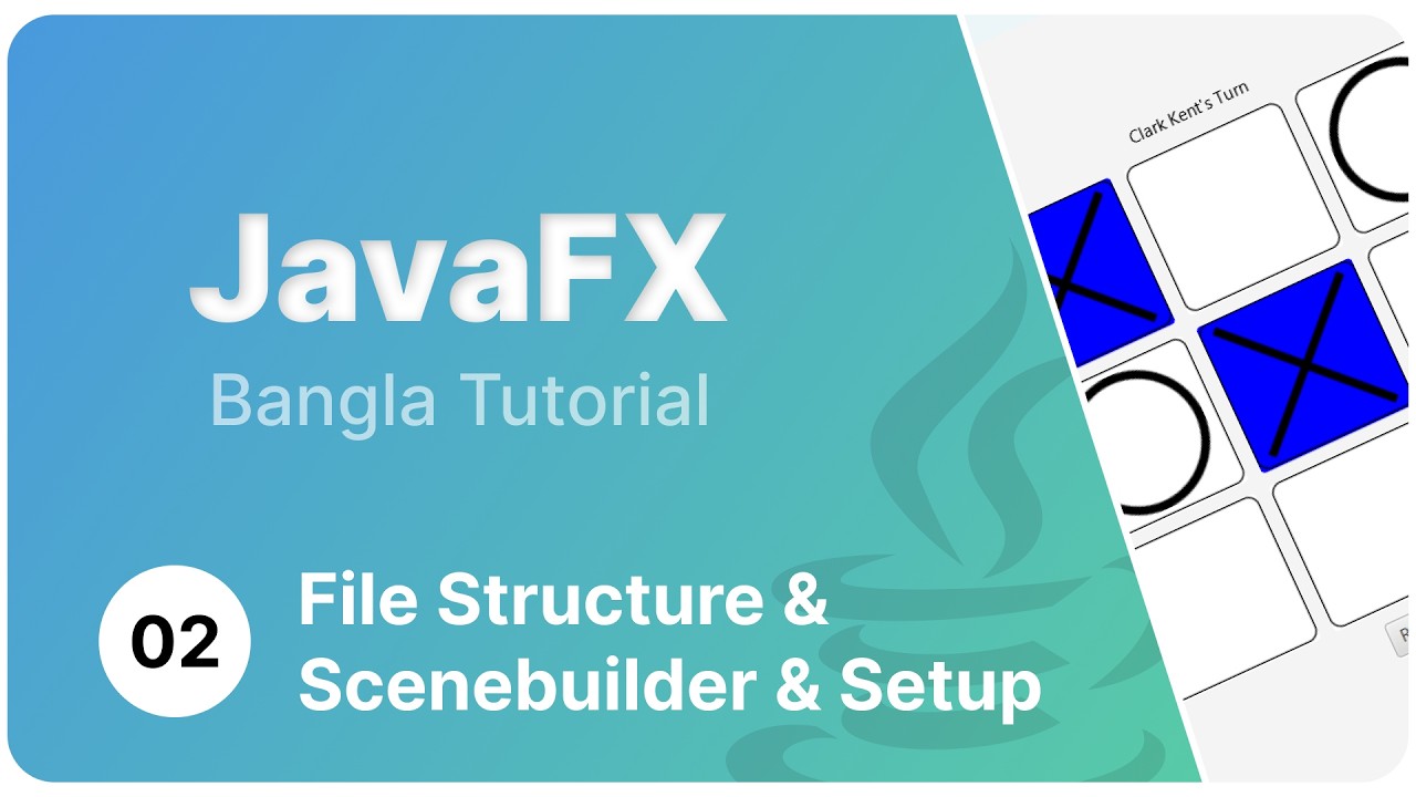 Introduction to JavaFX #02 - File Structure & Scenebuilder