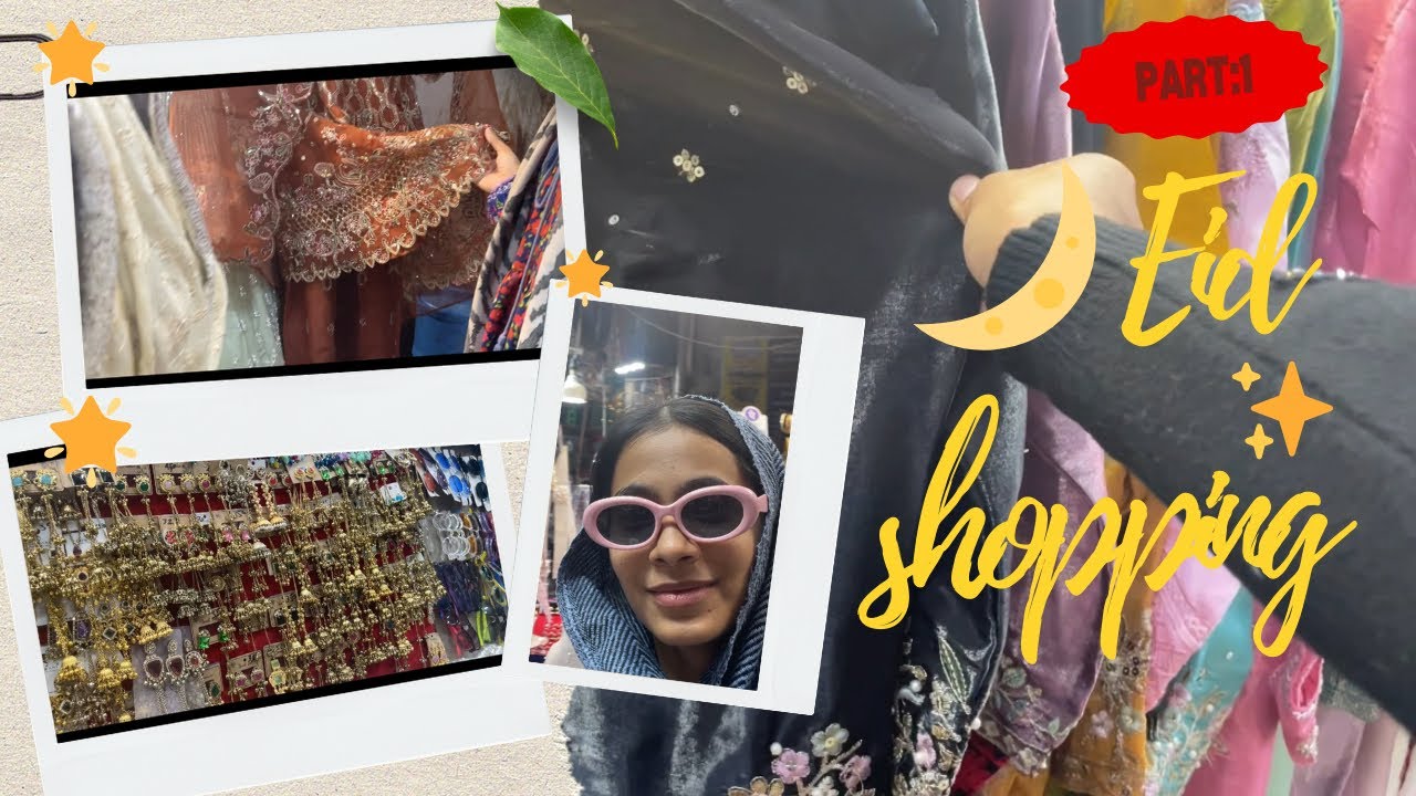 Eid Ki Shopping Finally Done! 😍 | Eid Vlog🌙 |part:1 | ft .heeso1016