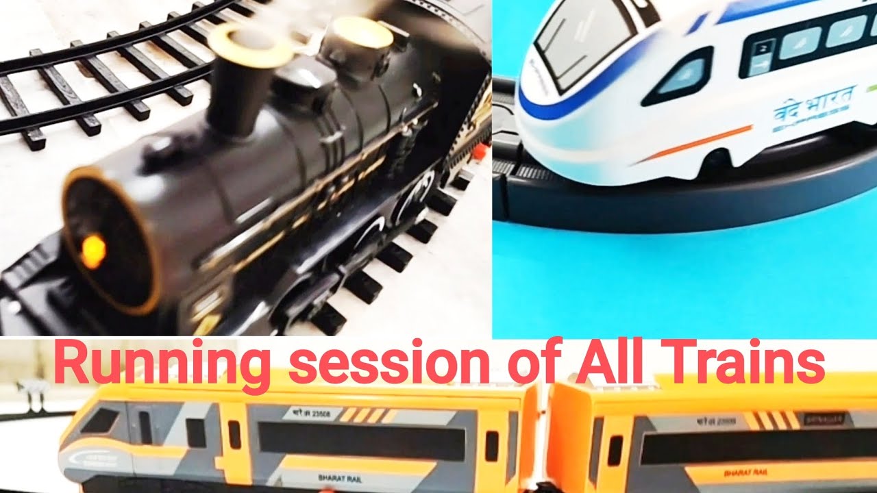 TRAIN MODEL | INDIAN TRAIN MODEL SET | CENTY TOYS TRAIN SET | NAV BHARAT ELECTRIC | RUNNING SESSION