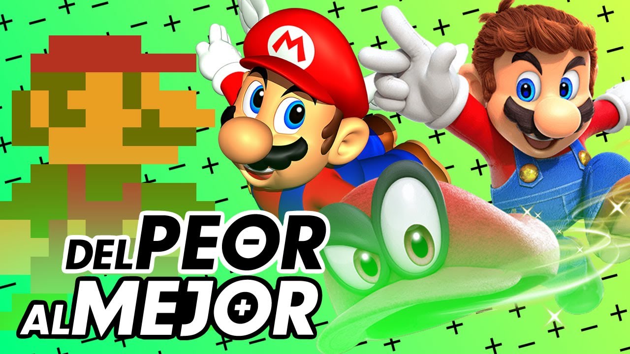 Clasificamos TODOS los Mario Bros. de la línea principal | Del peor al mejor