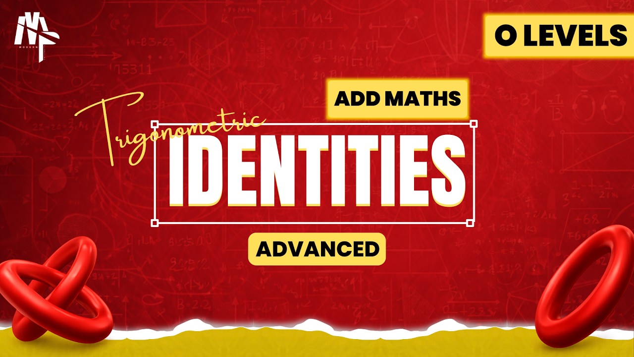O level/IGCSE - Further Trigonometric Identities | Add Maths (4037) | MPC | Bangla