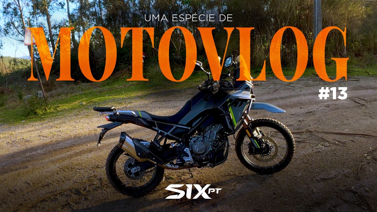 SIX.PT - Uma espécie de Motovlog #13 - Fui fazer off-road.. correu mal.. | CF Moto 450MT