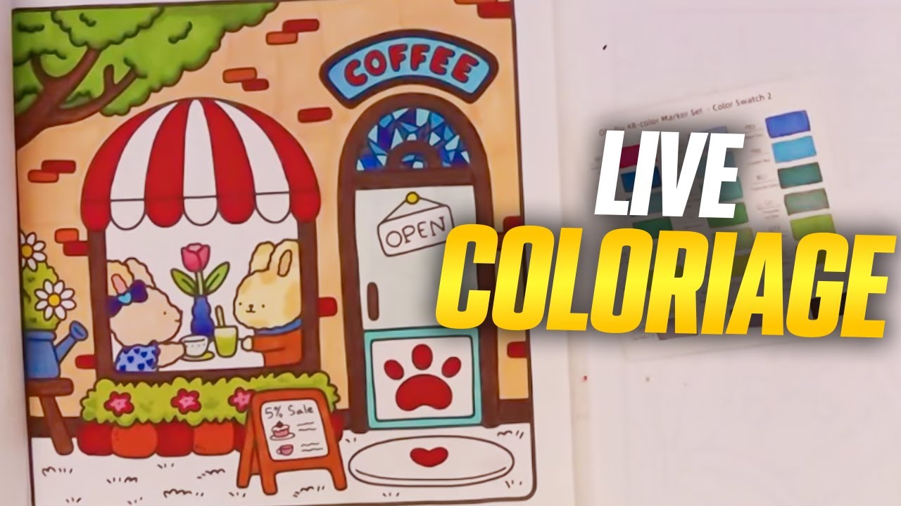 DISCUSSION ET COLORIAGE AVEC MIZU