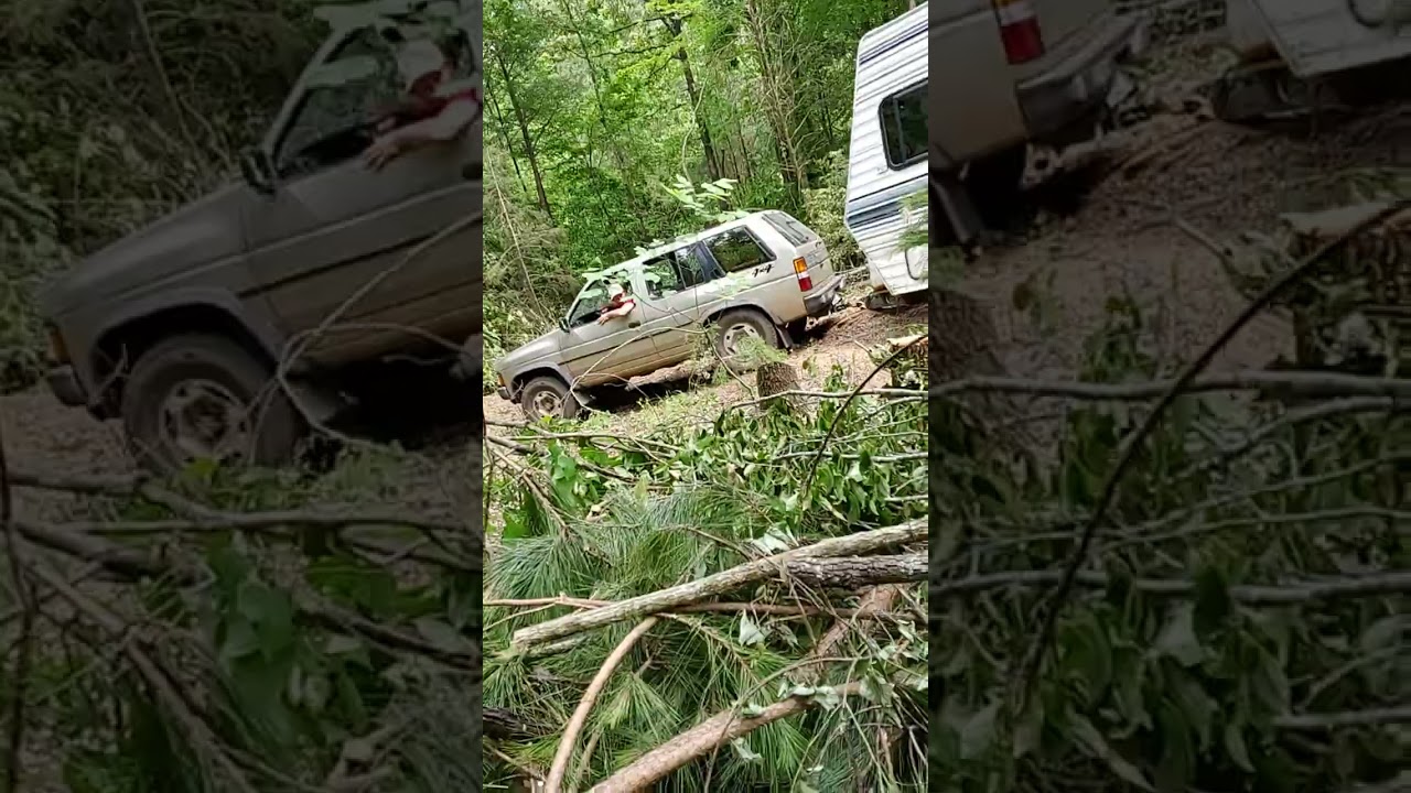 There's no way you'll get that camper down there