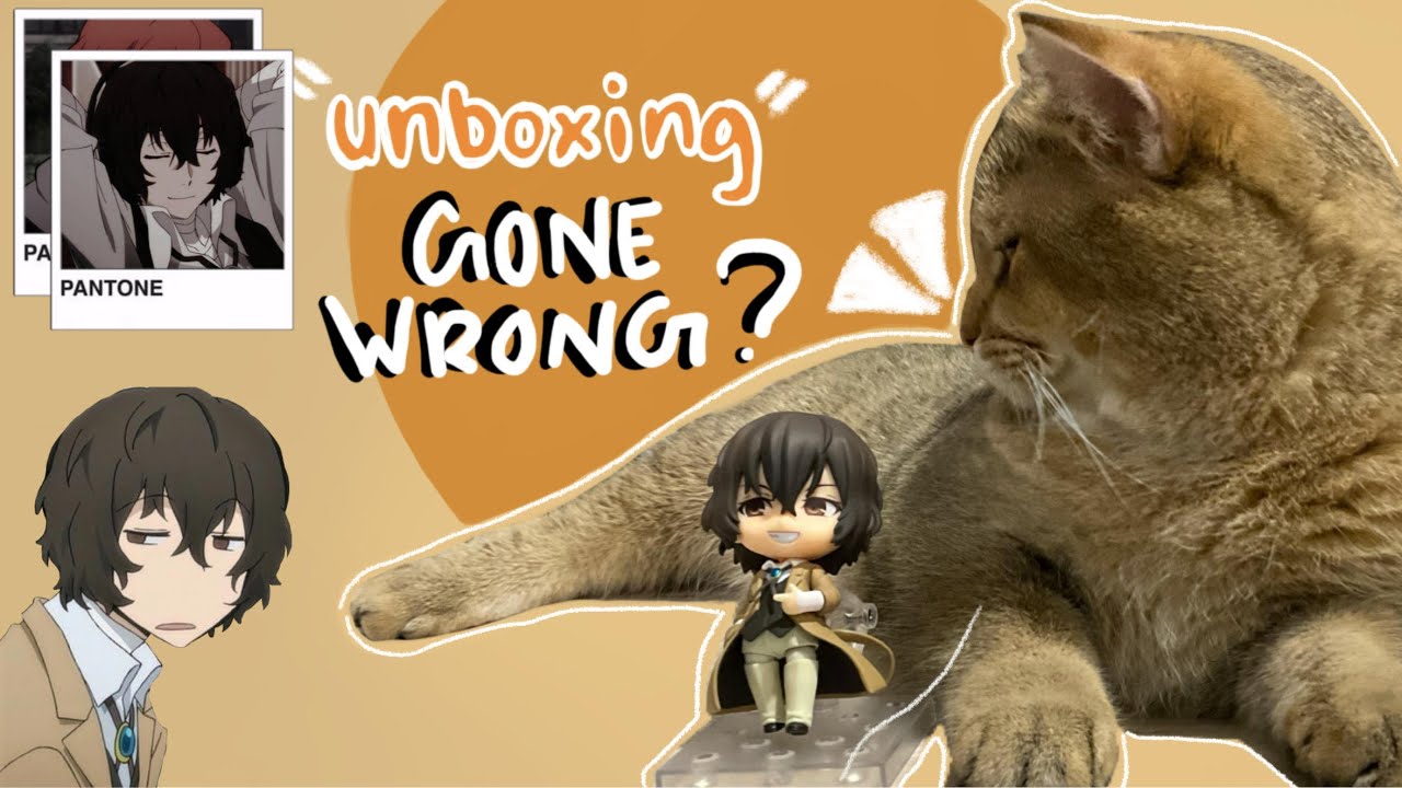 [unboxing] my first dazai nendoroid 🌱📦