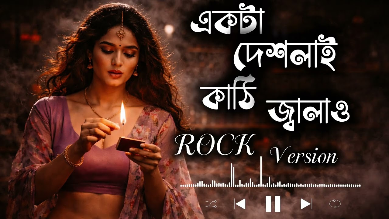 Ekta Deshlai Kathi Jalao ( একটা দেশলাই কাঠি জ্বালাও ) ROCK Version | Female Voice |