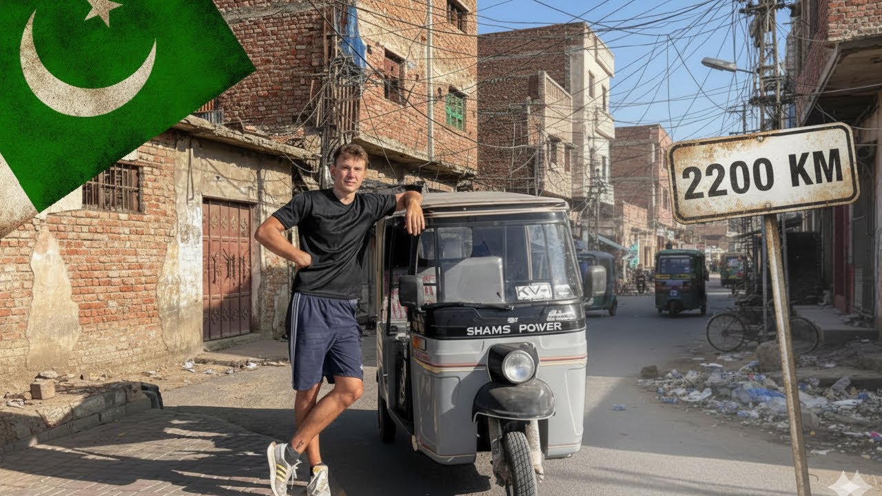 SU TUK-TUK'U PER PAKISTANĄ