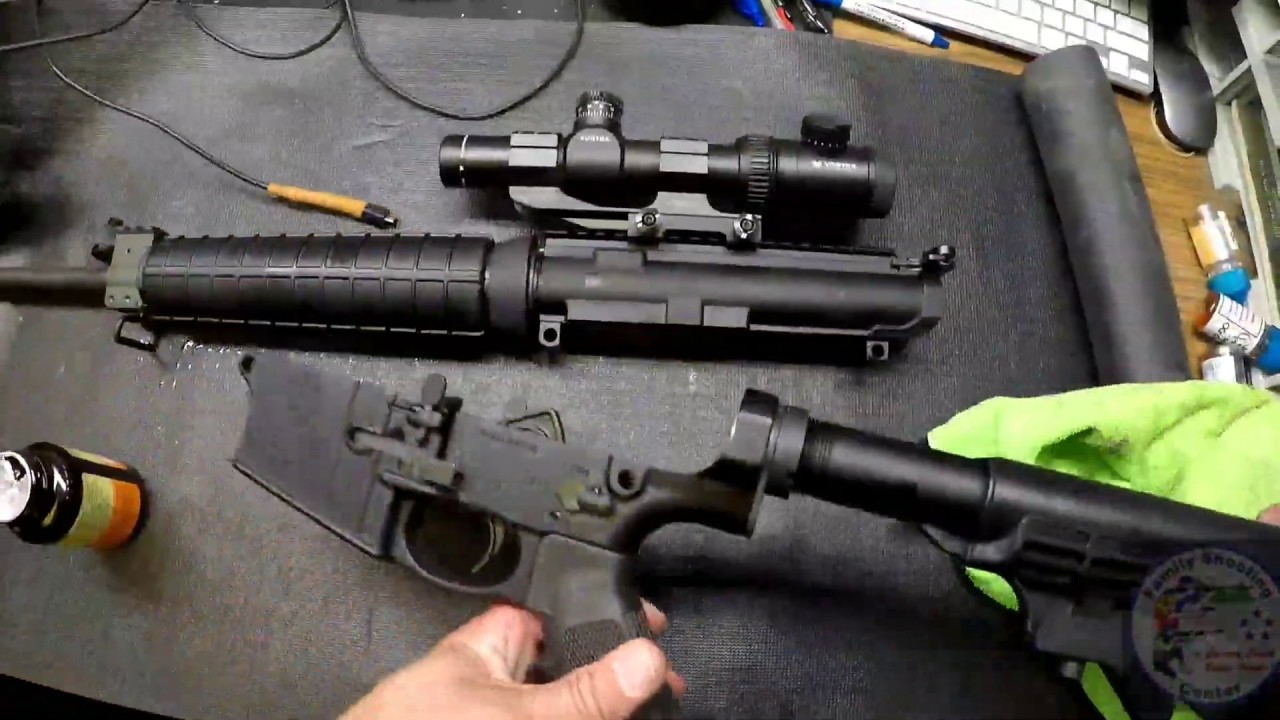 Как разобрать и почистить AR10 или AR15