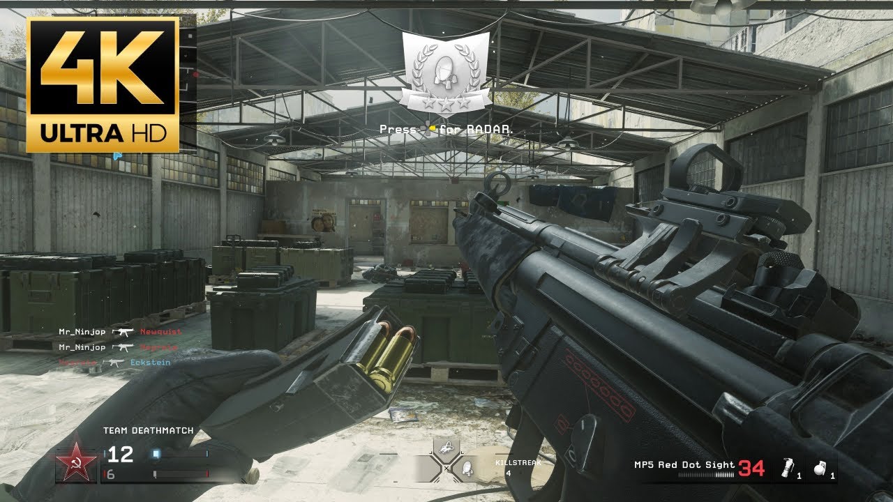Call of Duty: Modern Warfare Remastered Multiplayer Gameplay [4K] (No Commentary)