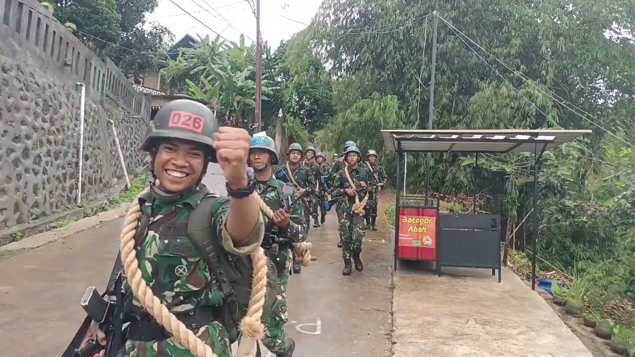 HAN MARS PRAJURIT INFANTERI.. PART 1#ekojalmowono #pampampam #pk35 #militer #hanmars#kopassus 