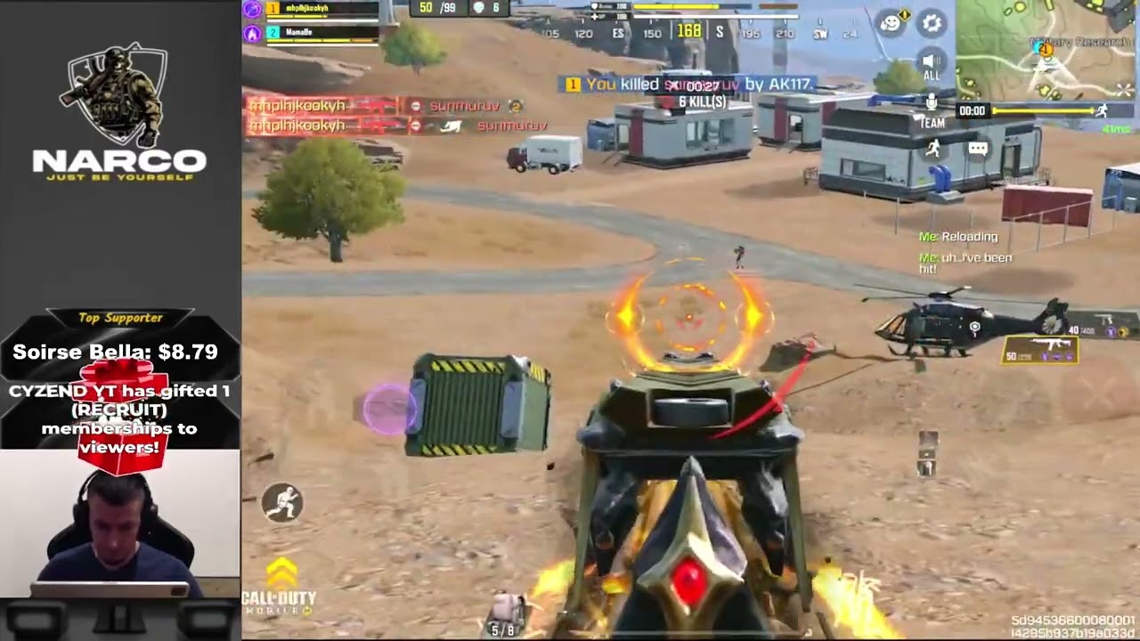 COD NARCO LONG RANGE SQUAD WIPE | COD NARCO | COD MOBILE
