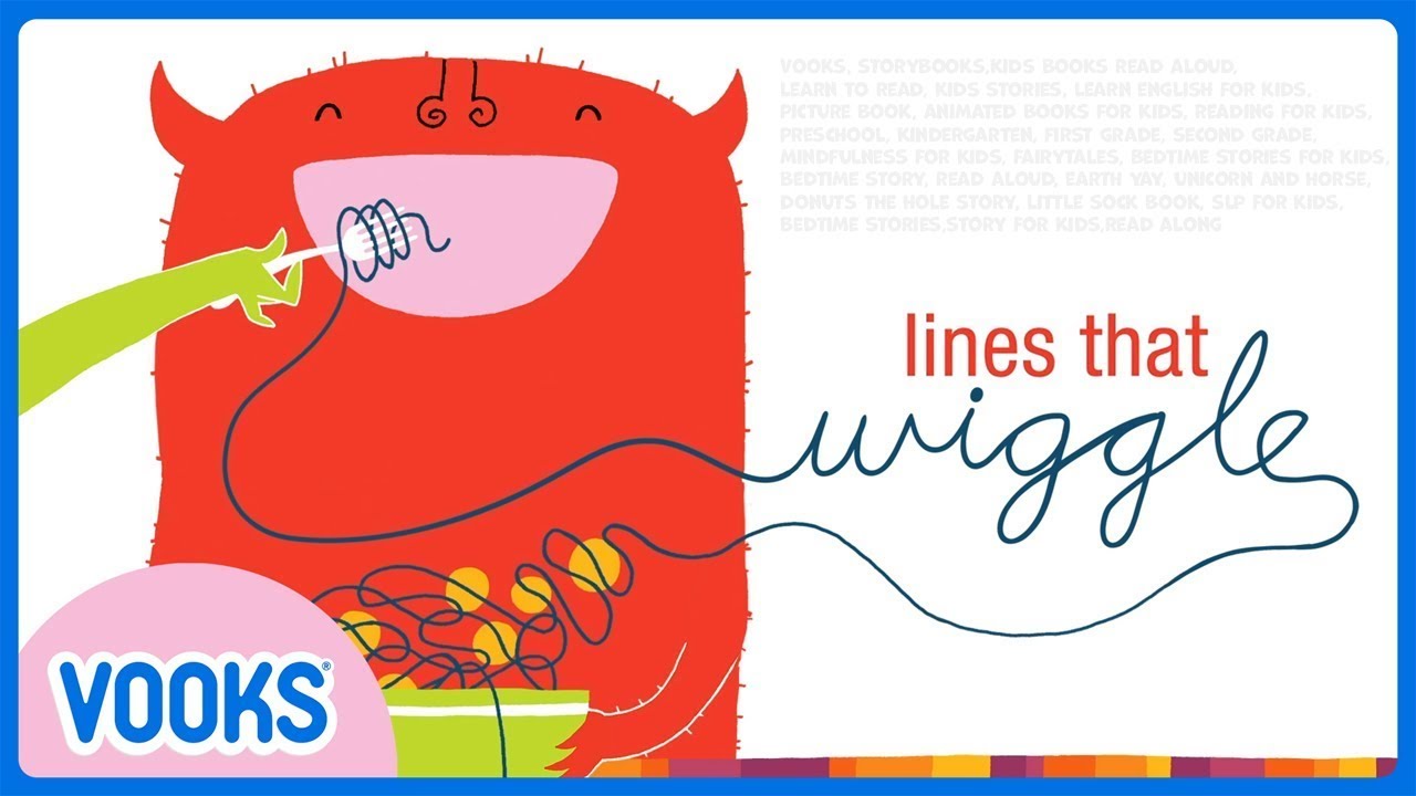 Animated Read Aloud Kids Book: Lines that Wiggle! | Vooks Narrated Storybooks