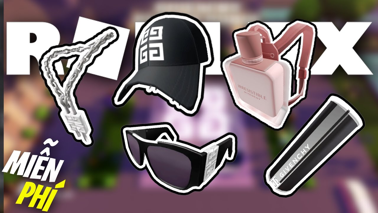 Event Roblox C&aacute;ch lấy tất cả item miễn ph&iacute; trong Givenchy Beauty House