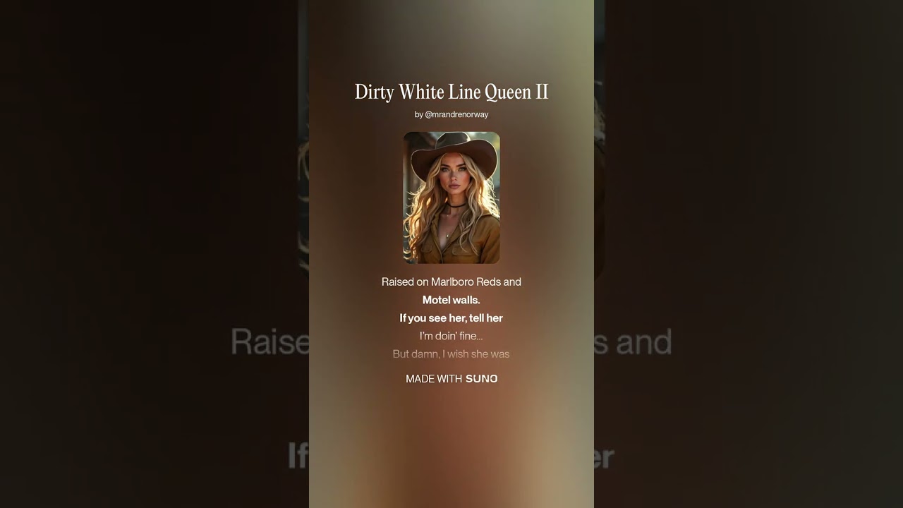 Dirty White Line Queen II