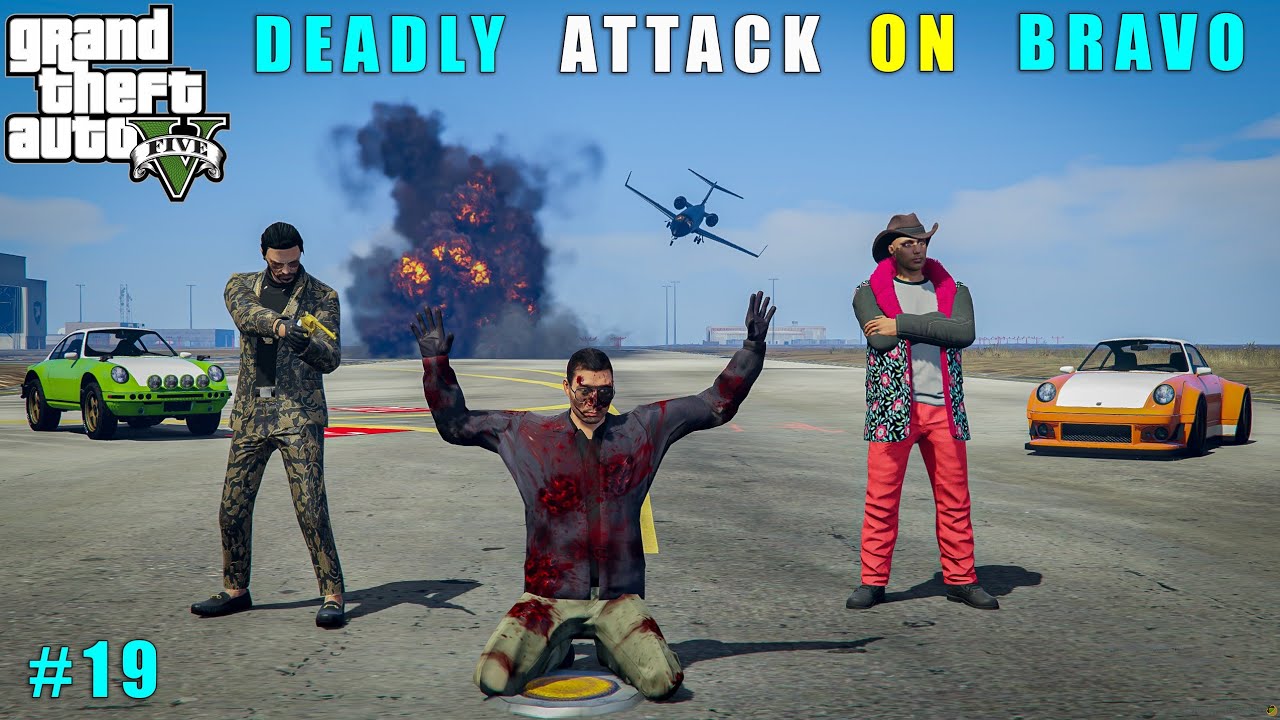MOST POWERFUL ATTACK ON BRAVO | GTA V GAMEPLAY