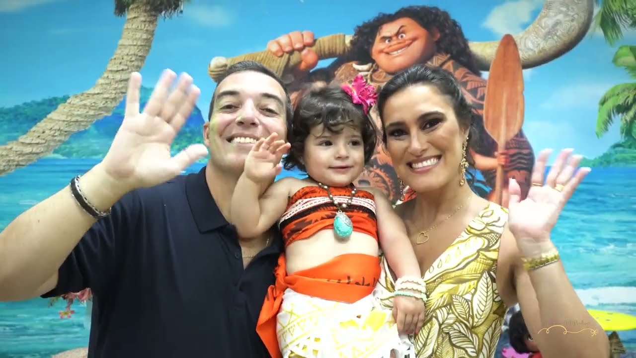Aniversário infantil Tema Moana | Beatriz 2 anos | Buffet Cata-Vento Park
