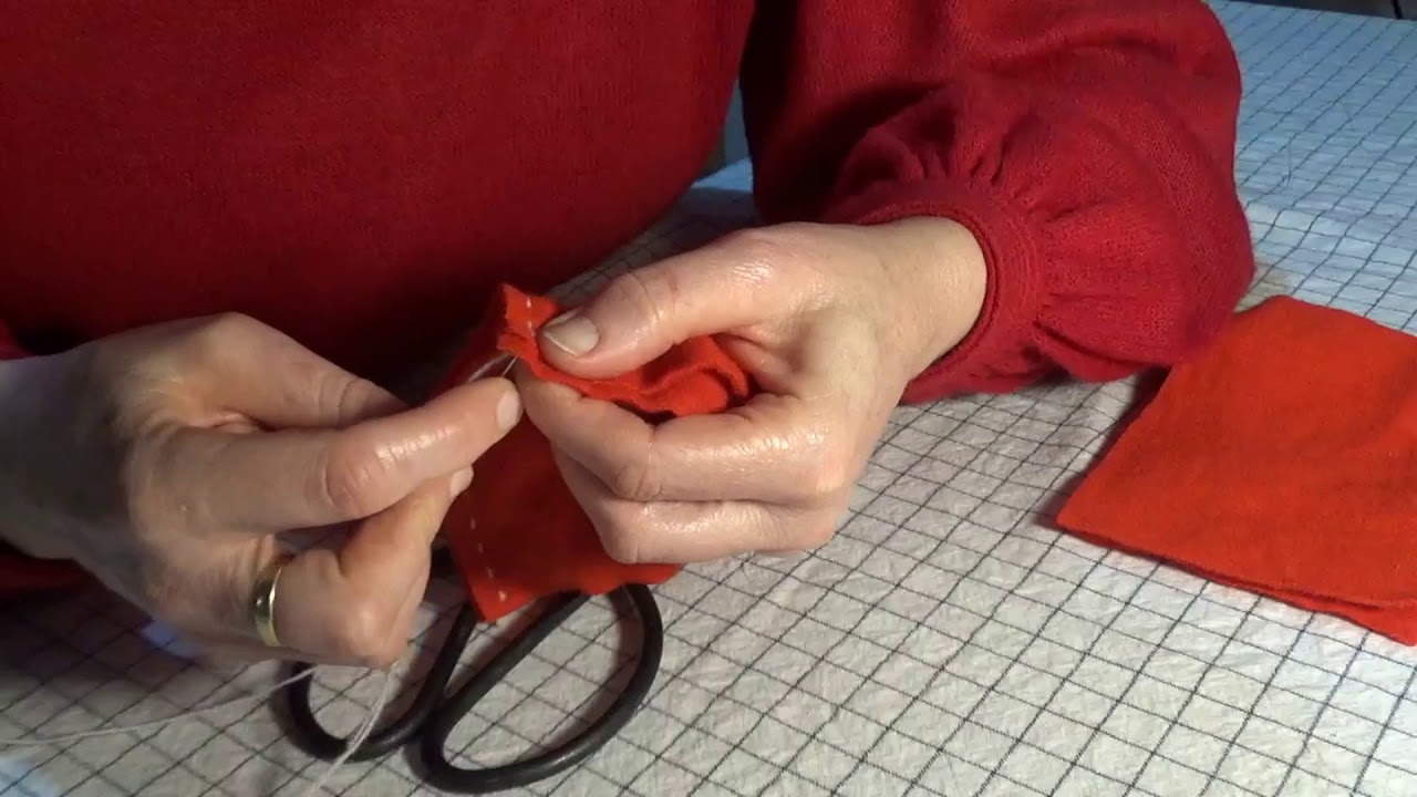 Medieval Sewing Made Easy -Running Stitch