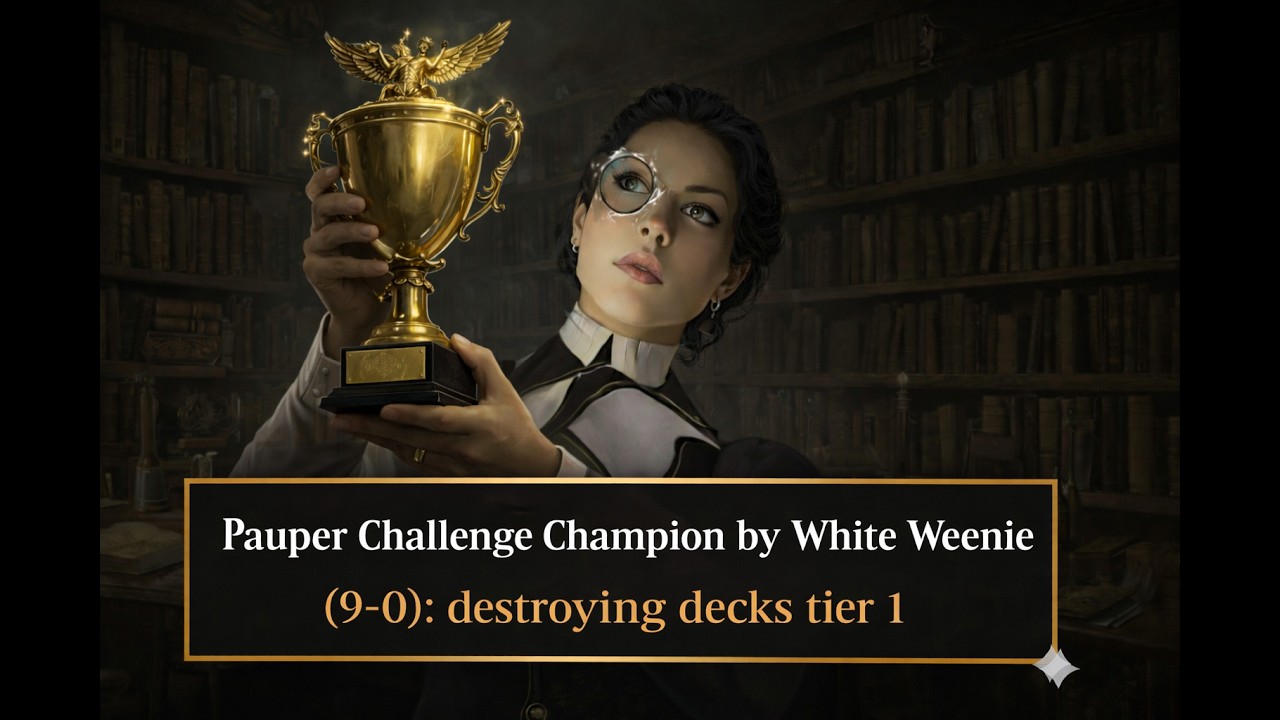 White Weenie (mono white aggro) Pauper Challenge (28/02) Wins - 9-0 [mtgo]