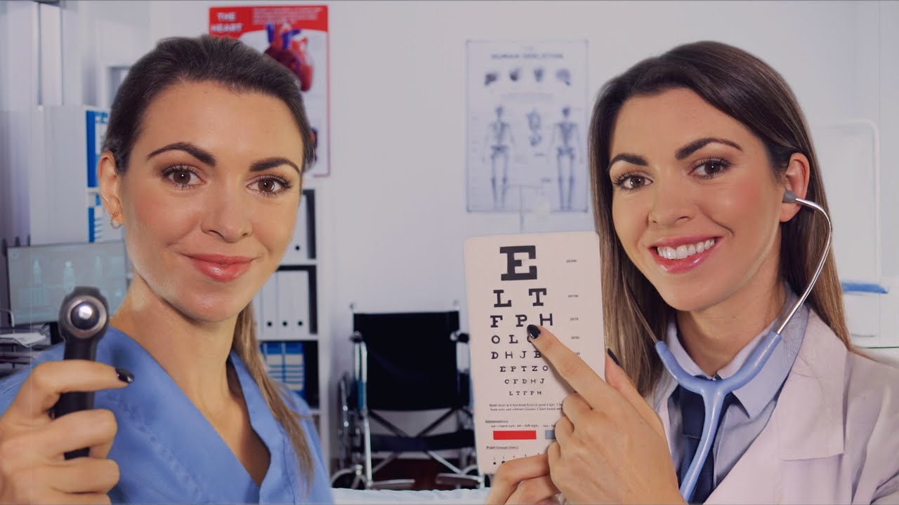 [ASMR] Doctor & Nurse Medical Examination 🩺 (ASMR Twins RP)
