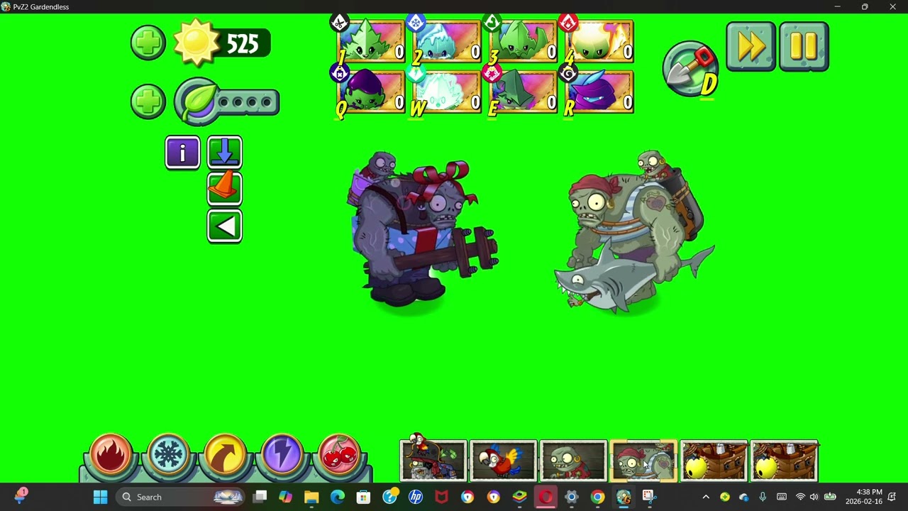Gargantuar Pirate vs All Gargantuars Plants vs Zombies 2 Gardenless
