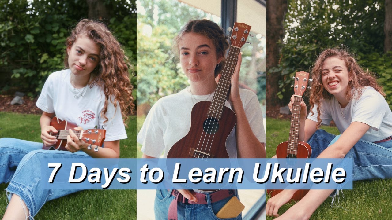 7 days to learn the ukulele: my first instrument.