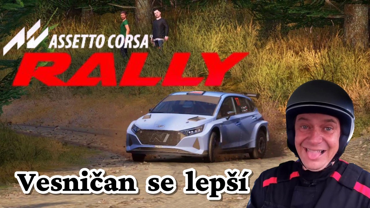 Vesničan se zlepšuje, ASSETTO CORSA RALLY #vesničan #lovecpokladu #detektorkovu #kutil #kutilství