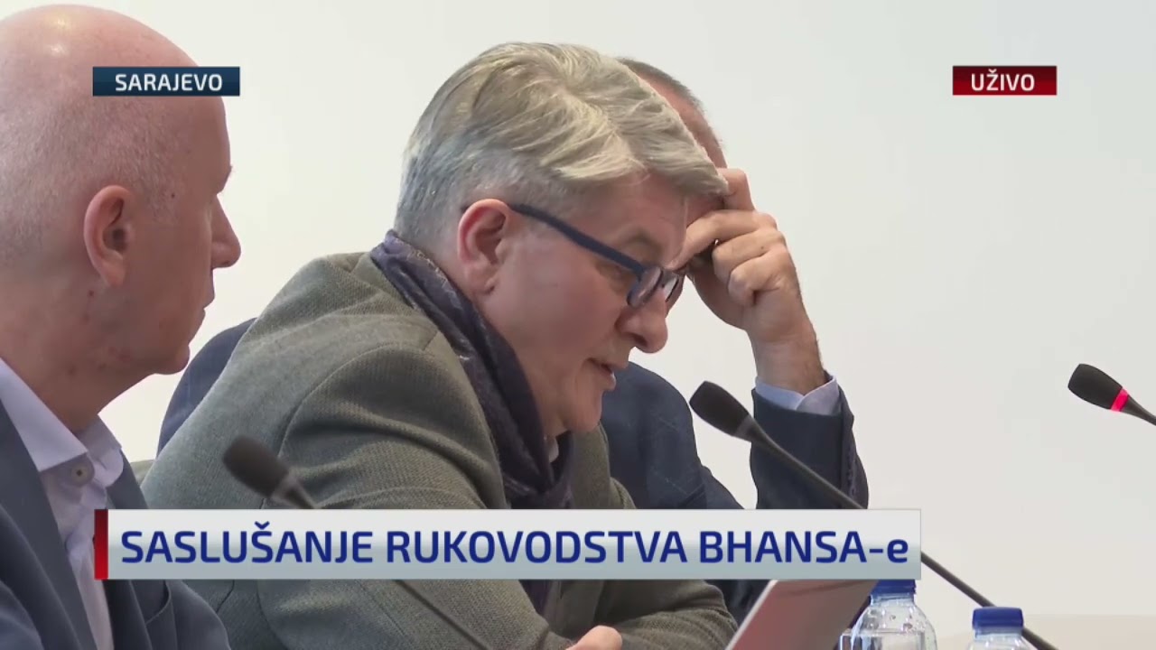 Javno saslušanje rukovodstva BHANSA-e