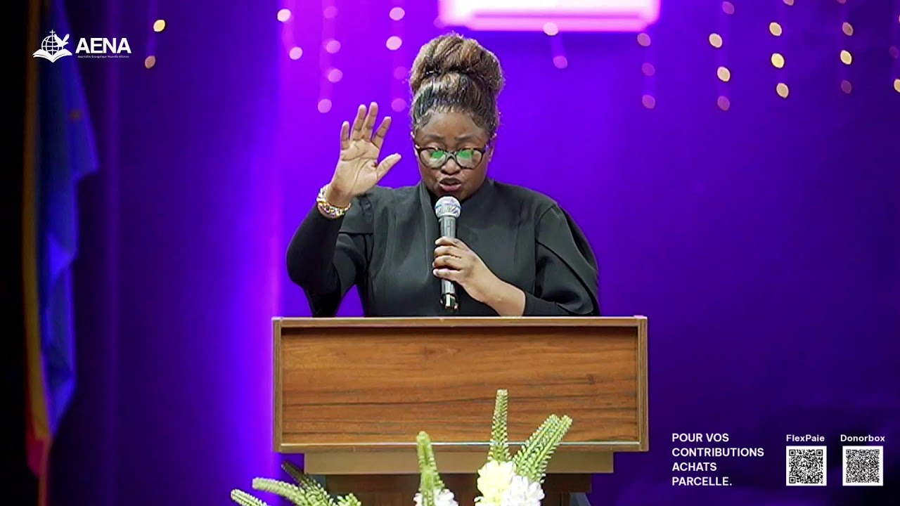 CULTE DOMINICAL AVEC LE PASTEUR JOELLE KABASELE