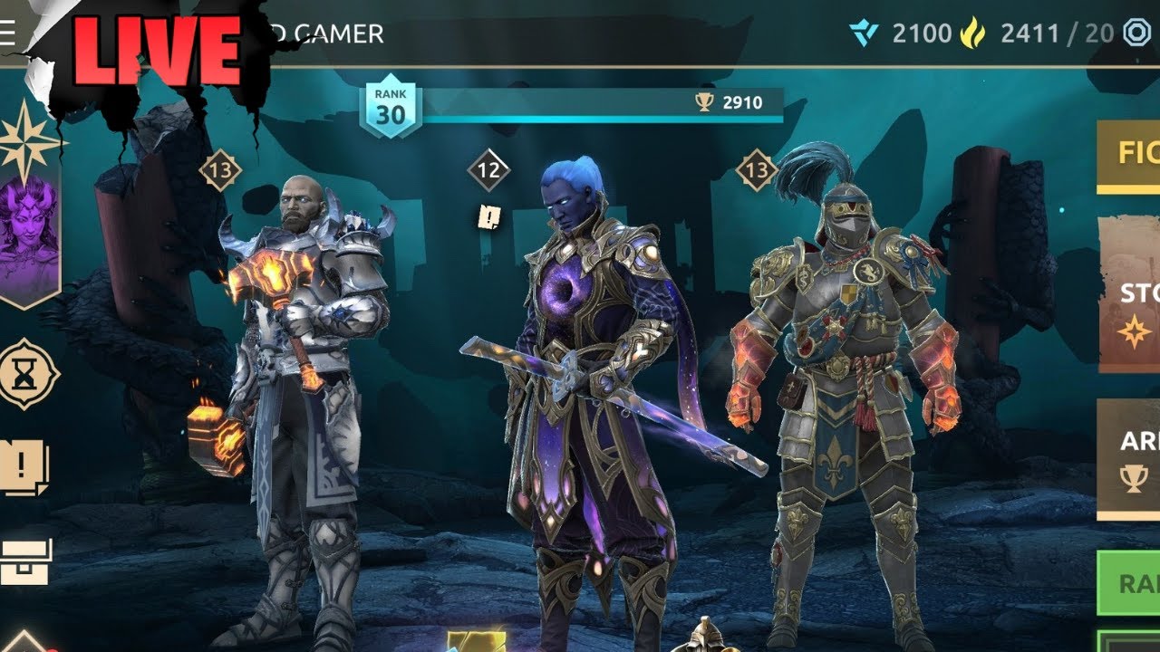Let's Push To 3100 Trophies 🔥| Shadow Fight 4 Live