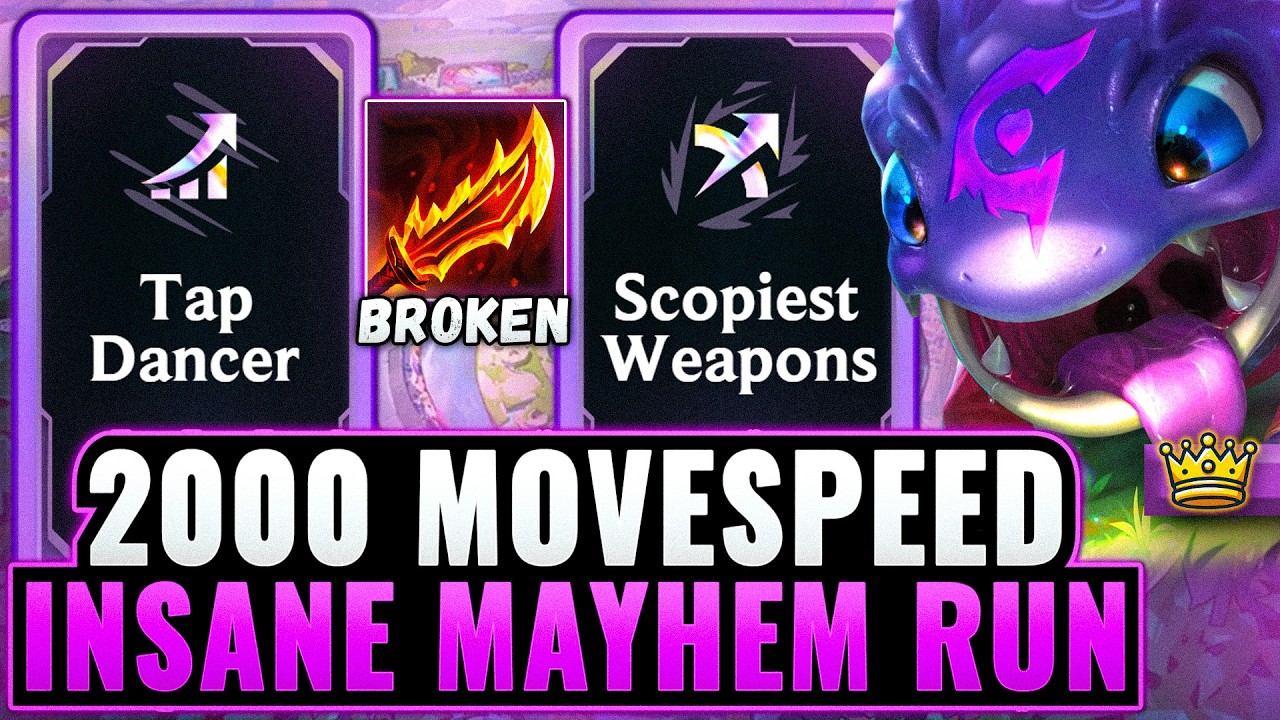 ARAM Mayhem Dream Scenario: 2000+ Movespeed ADC into Tanks | League Modes Gameplay
