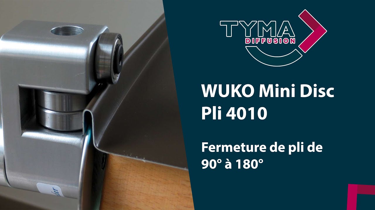 Démonstration de la plieuse à main WUKO Disco Pli 4010