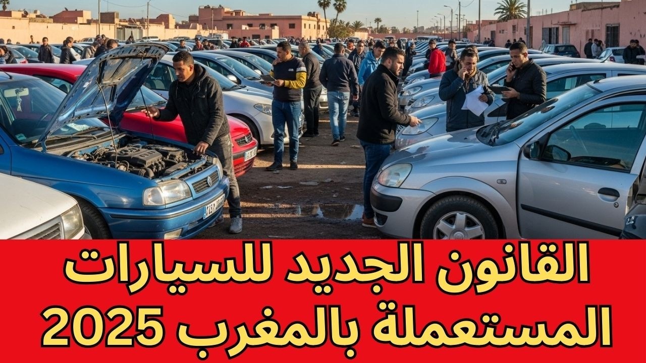 القانون الجديد للسيارات المستعملة بالمغرب 2025: دليلك الشامل لتفادي النصب وشراء سيارة مثالية