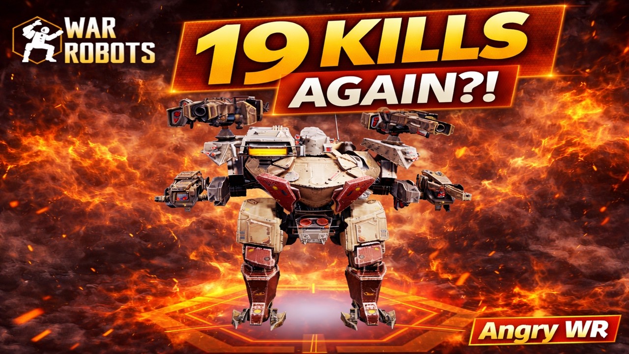 19 KILLS AGAIN?! Back-to-Back Domination in War Robots | Angry WR
