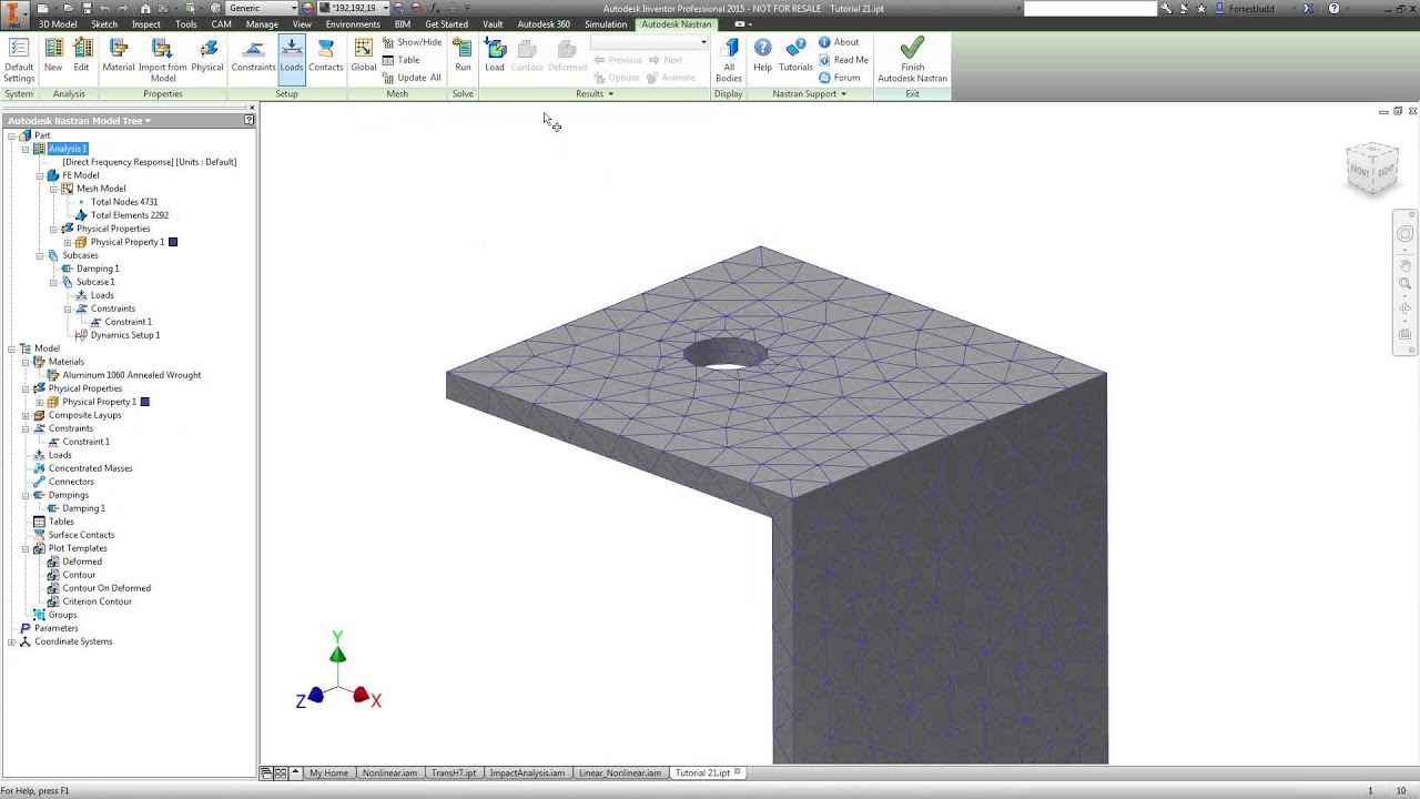 Simplify your Simulation Workflow with Autodesk Nastran In-CAD