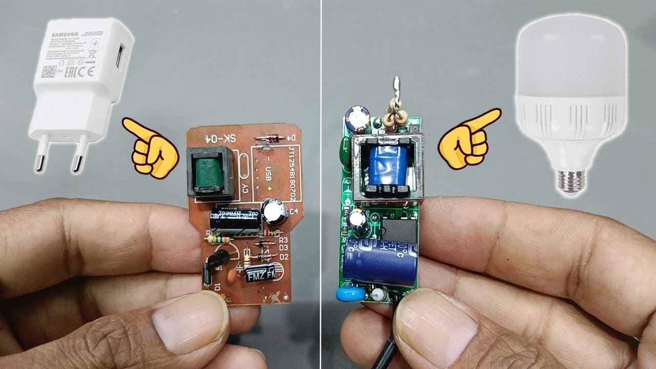 Ide Kreatif Dari Led Driver Dan Adaptor Handphone