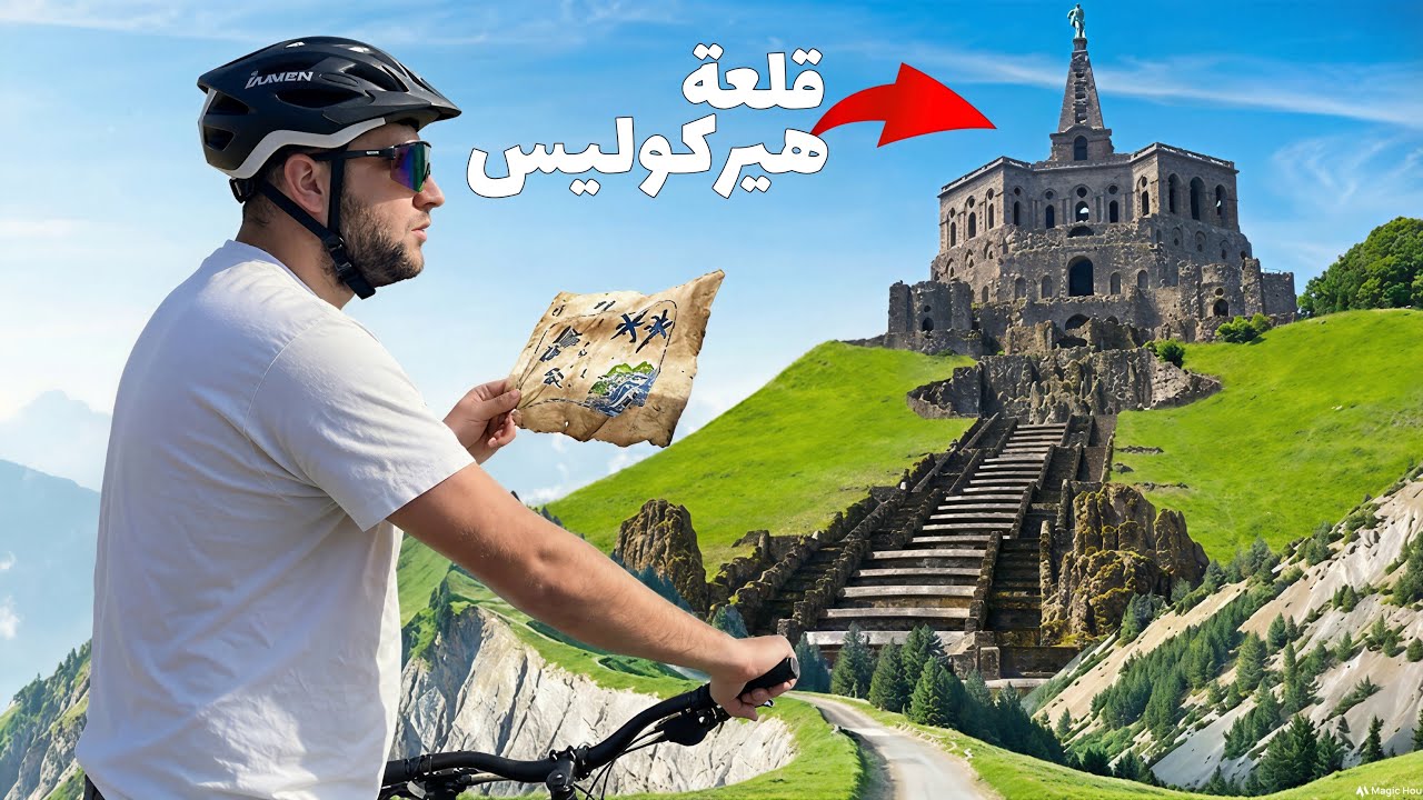 تحدي الصيام 🚴‍♂️ جولة بالدراجة إلى قلعة هيركوليس 🇩🇪 لأول مرة!  Vlog02