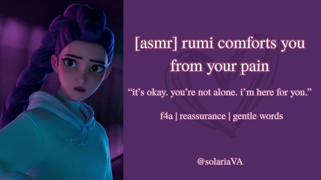 [ASMR] Rumi Comforts You From Your Pain [K-Pop Demon Hunters] [Rumi x Listener] [F4A]