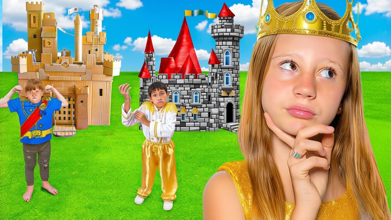 Nastya choisit un prince pour le bal royal