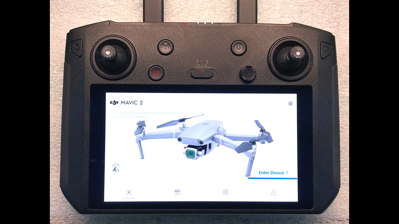 How to Setup the Return Home Altitude on a DJI Mavic Pro 2 Drone Using the Smart Controller Remote