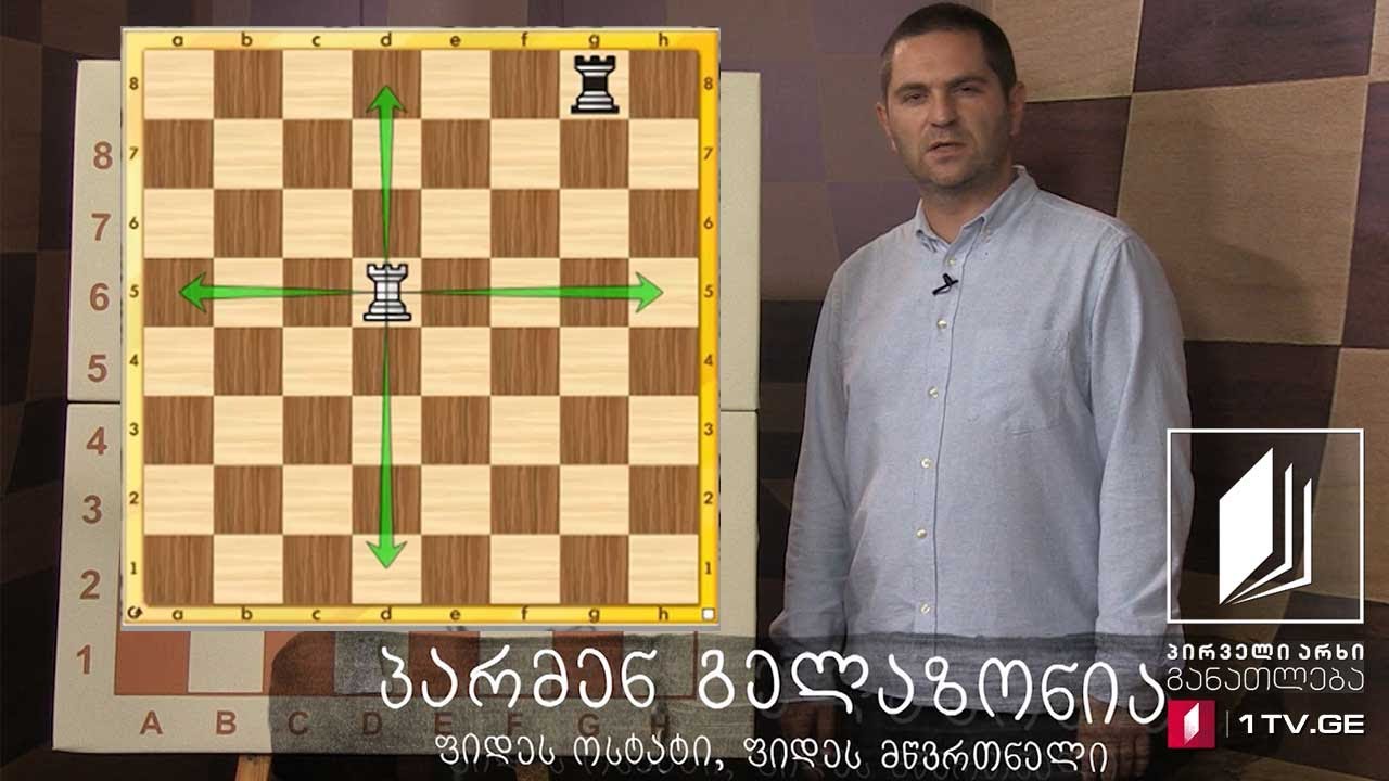 #ჭადრაკი მერვე გაკვეთილი, ეტლი - 18 აპრილი, 2020 #ტელესკოლა